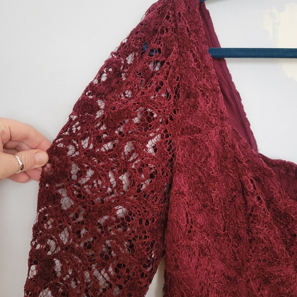 NWT Anthropologie Sweetheart Lace Top | XL - Picture 4 of 5